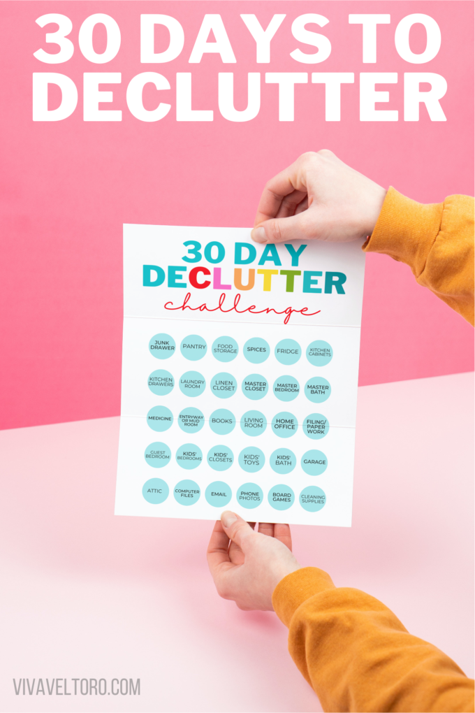 30 day declutter challenge