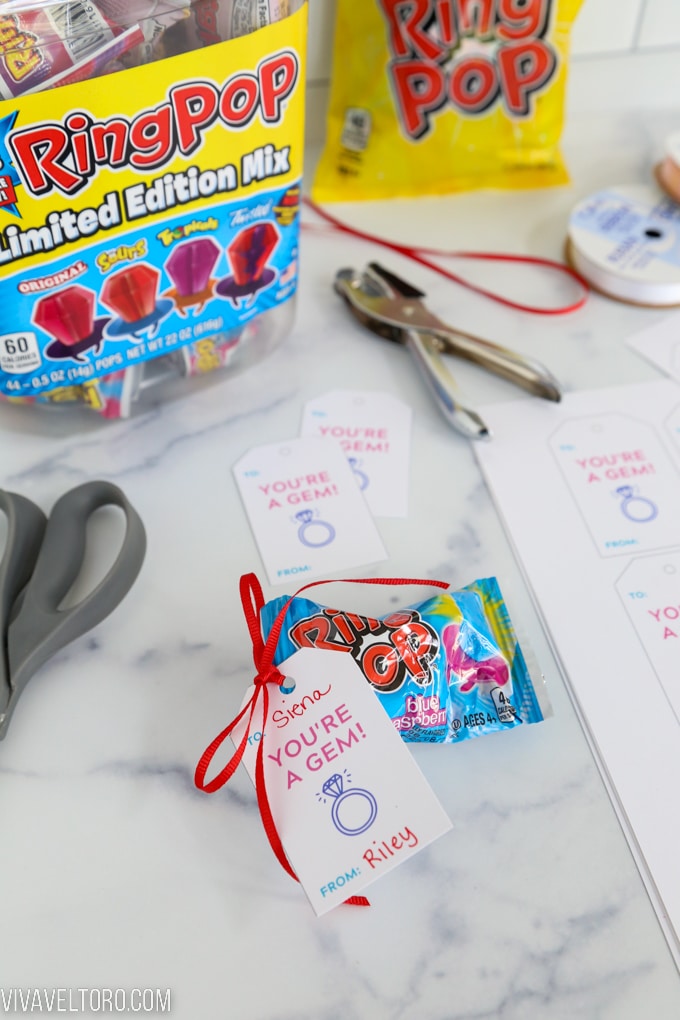 ring pop printable valentine for kids