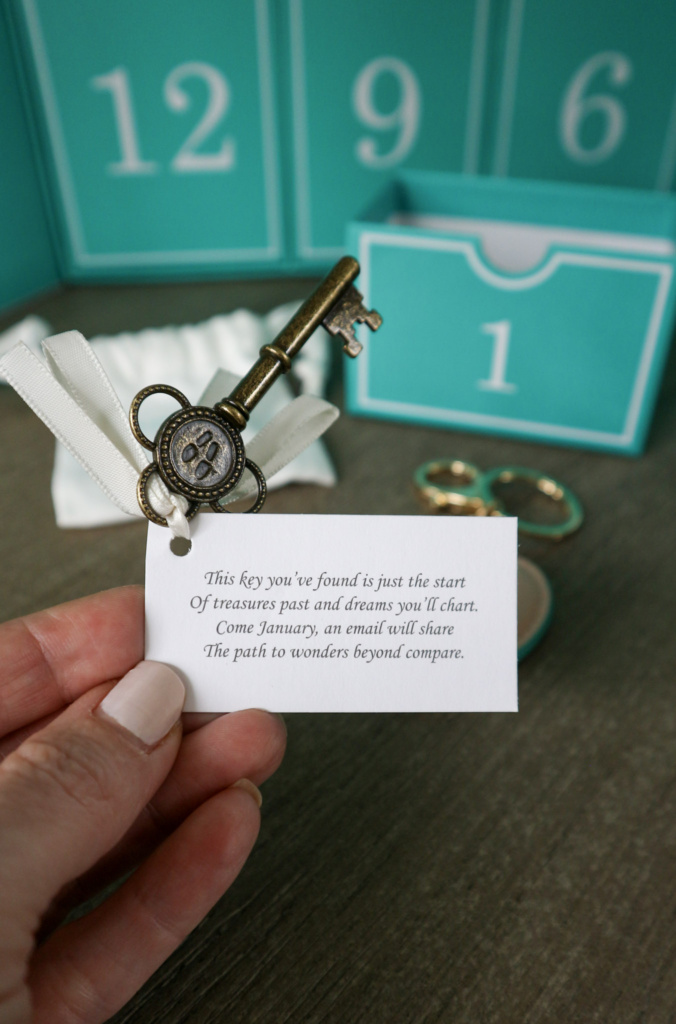 Tieks advent hidden key