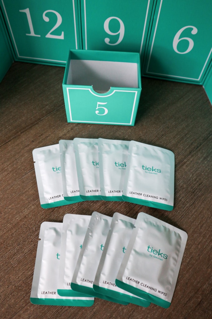 Tieks leather wipes
